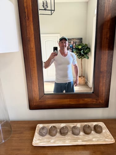 Customer photo review of Men's Posture Shirt™ - Sort