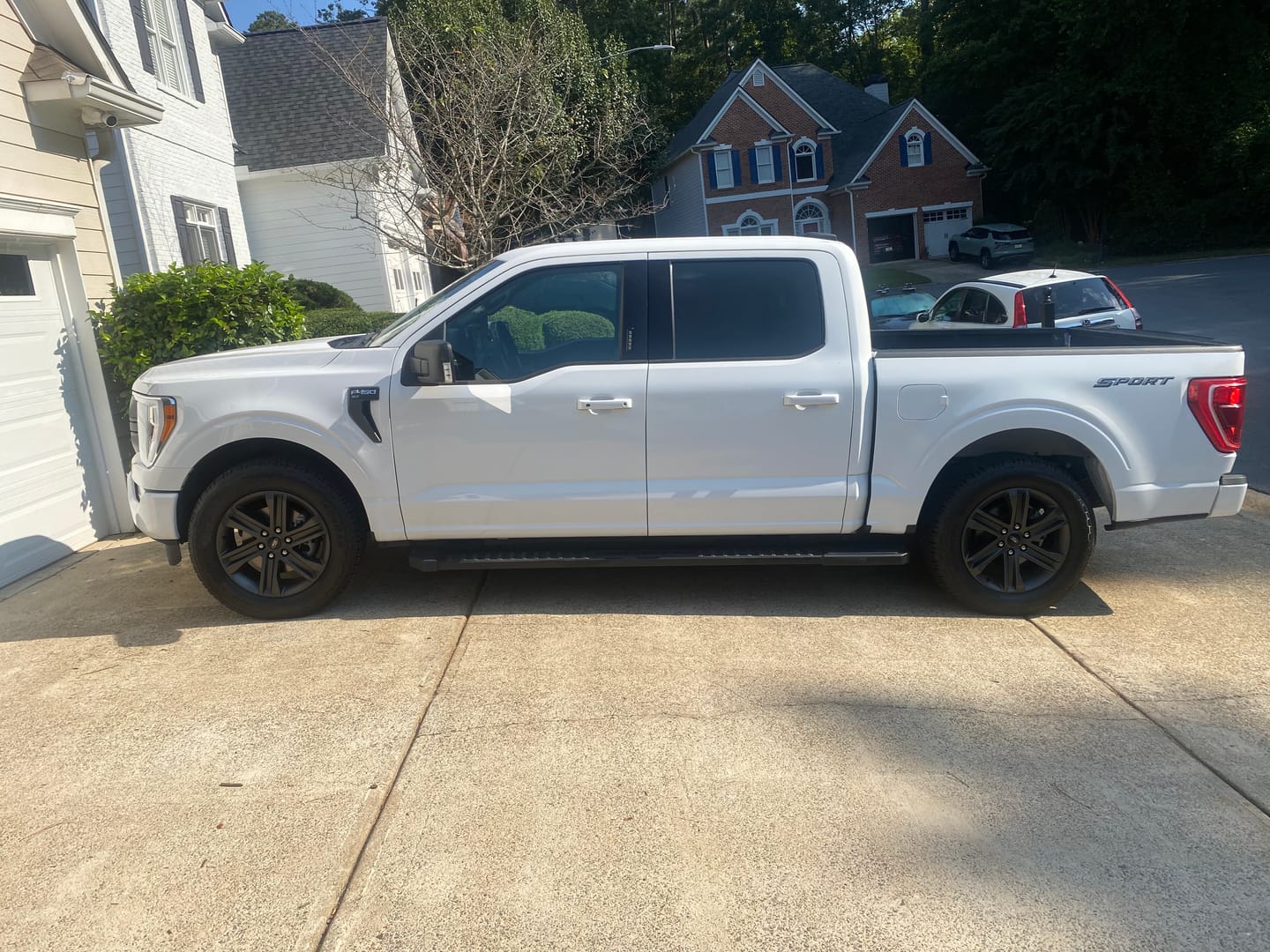 Customer photo review of 2015-2025 Ford F-150 Lowering Shackles  Rear Drop Kit