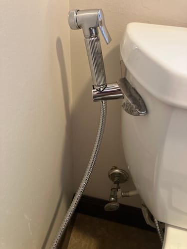 Customer photo review of Handheld Bidet Sprayer