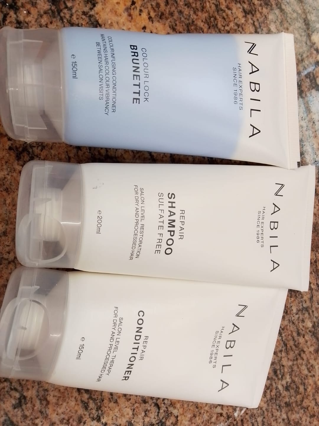Customer photo review of NABILA Colour Lock | 150ml
