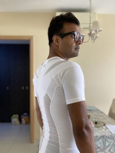 Customer photo review of Men's Posture Shirt™ Zipper - Schwarz B-STOCK