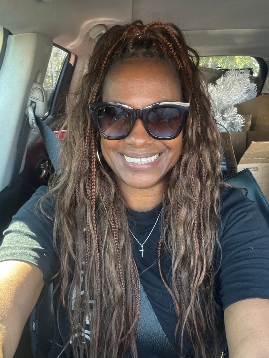 Customer photo review of #4/#30 Mix Color Blend Body Wave Bulk Human Braiding Hair