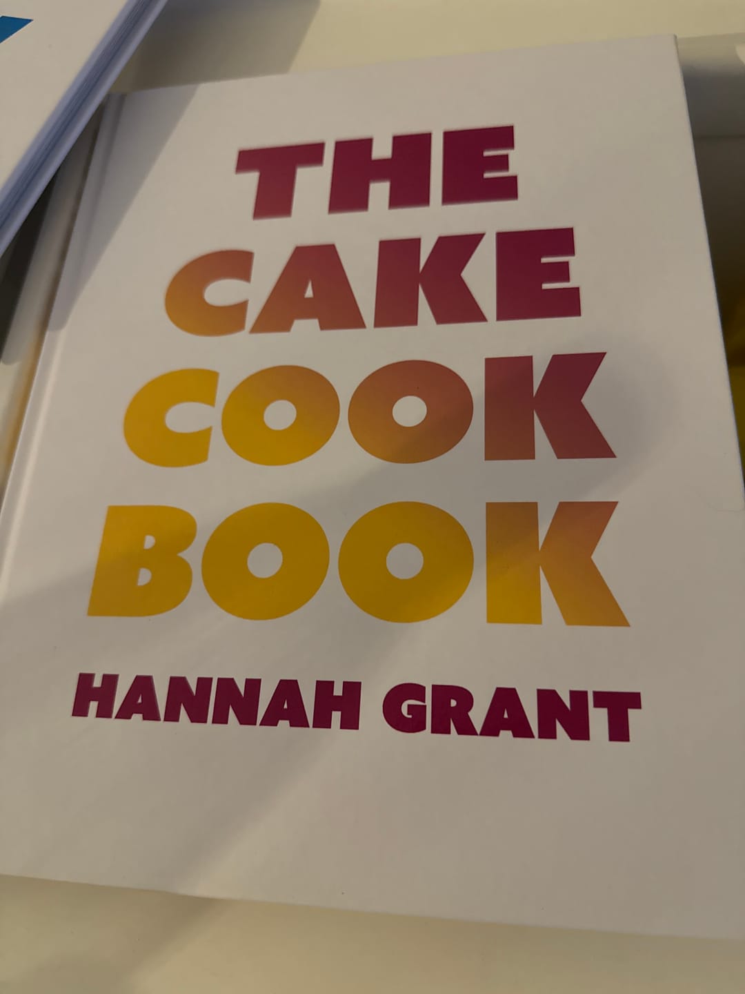 Customer photo review of The Cake Cookbook (Dansk)