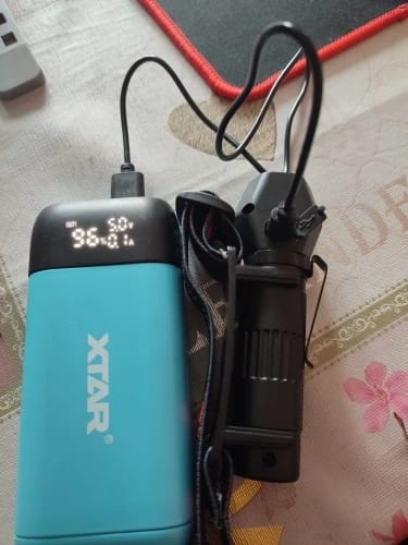 Customer photo review of Multifunktionale 2-in-1 LED Taschenlampe & Stirnlampe