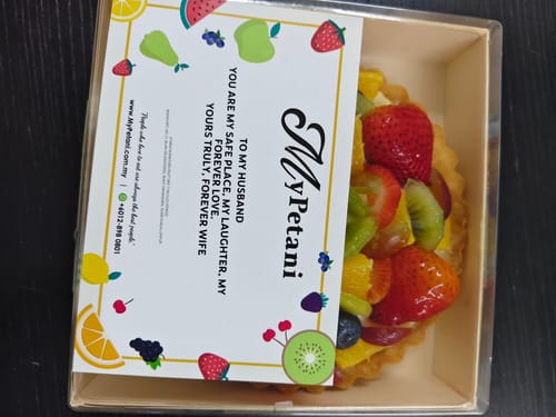 Customer photo review of Signature Fruit Tart (Available in Klang Valley, Seremban & Penang only)