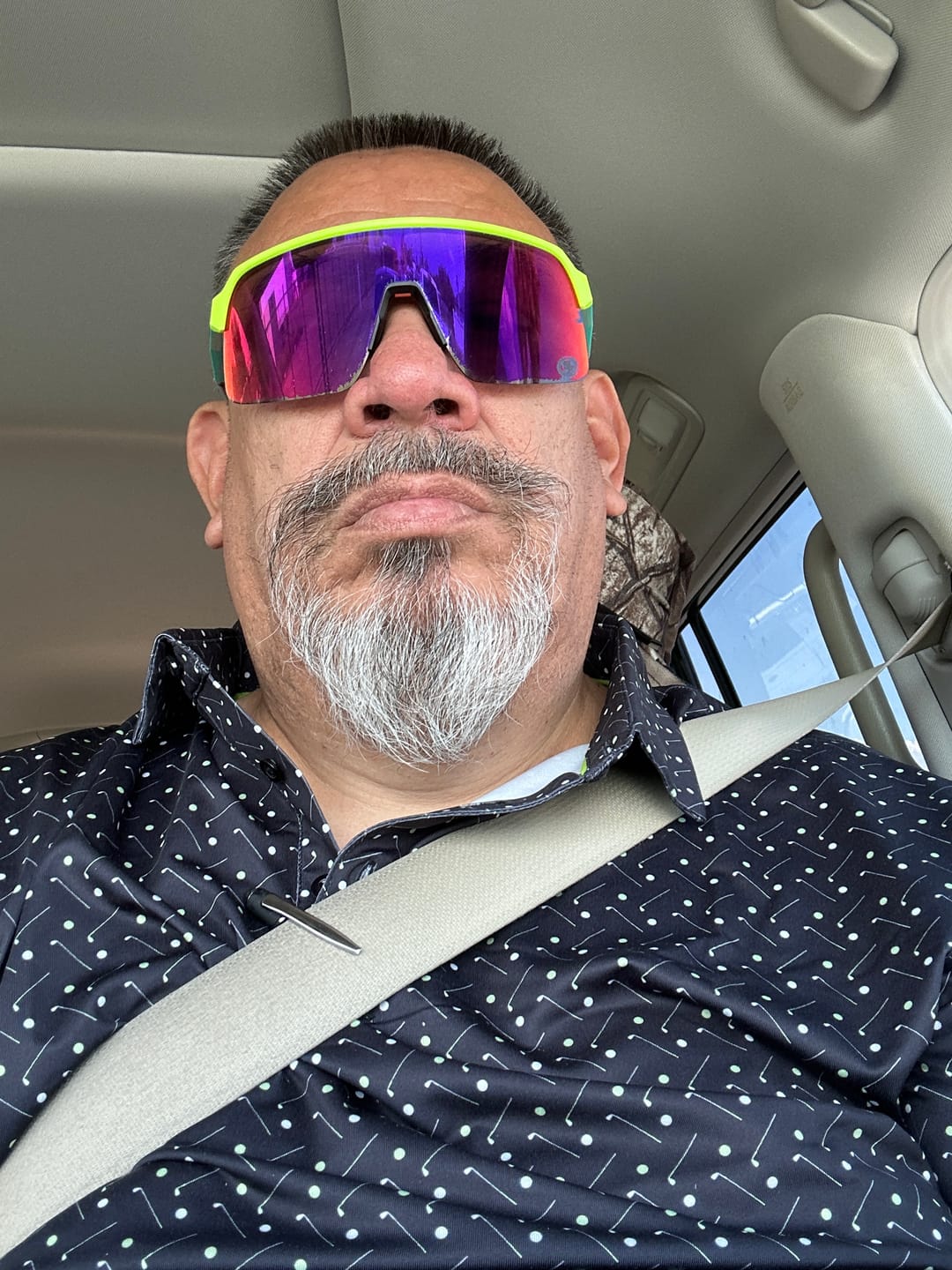 Customer photo review of Hidden Glacier - Athletic Fit Polo