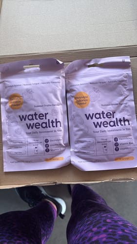 Customer photo review of Water Wealth Daily Electrolyte