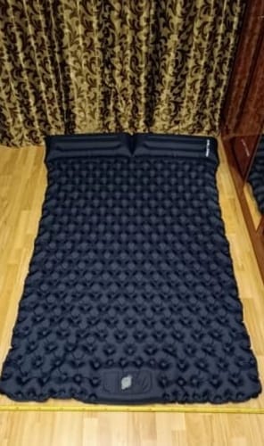 Customer photo review of Ultralight Compact 2-in-1 Sleeping Pad – Perfect for Any Adventure for Two