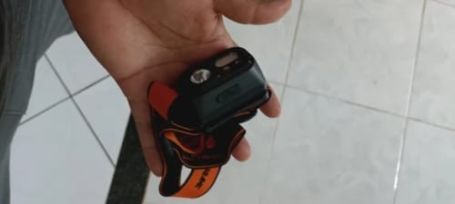 Customer photo review of Extreme Headlamp – Ultra-light, Rechargeable and Motion Sensor