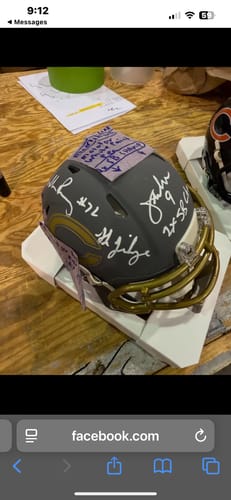 Customer photo review of Jim McMahon Autograph Signing