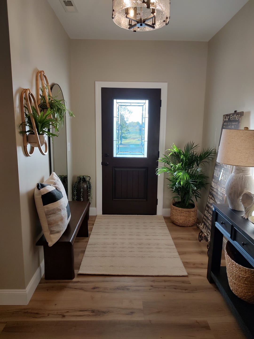 Customer photo review of Frame Wall Planter + Pot Duo