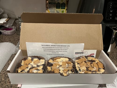 undefined review of The Classics - S’mores Fudge Brownie Cups image 1 out of 1