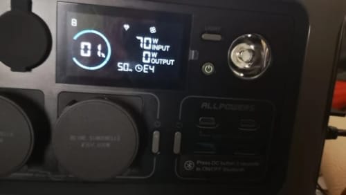 Customer photo review of Portable Power Station – Blackout Cube