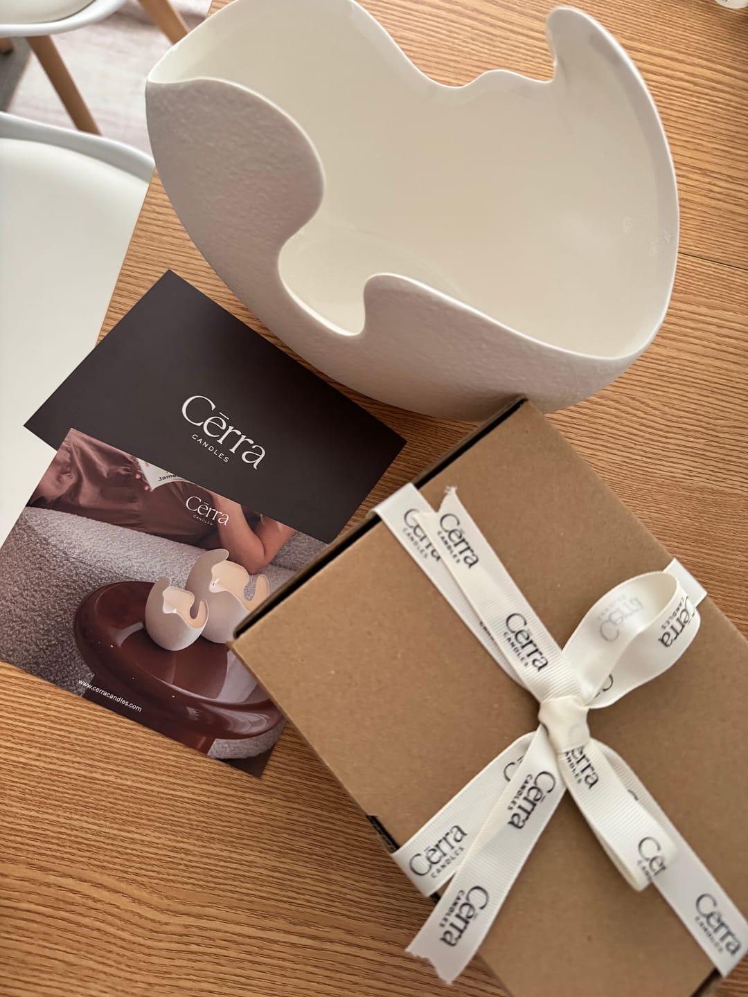 Customer photo review of Cērra Vessels