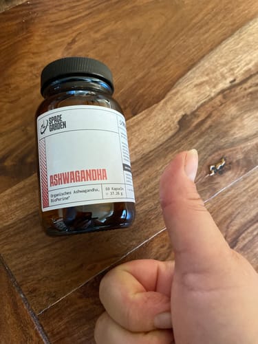 Customer photo review of Ashwagandha Kapseln