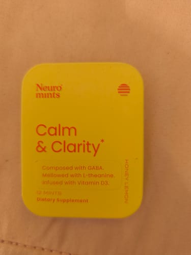 Customer photo review of Calm & Clarity Mints