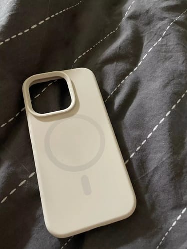 Customer photo review of Liquid Silicone MagSafe Compatible iPhone Case