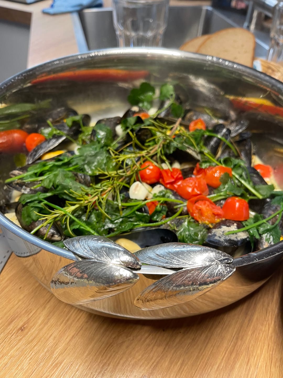 Customer photo review of Anovi Mosselbestek 2-delig