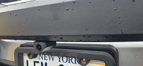 Customer photo review of WOLFBOX G900 TriPro Bumper Version 3 Channel Rearview Mirror Cam
