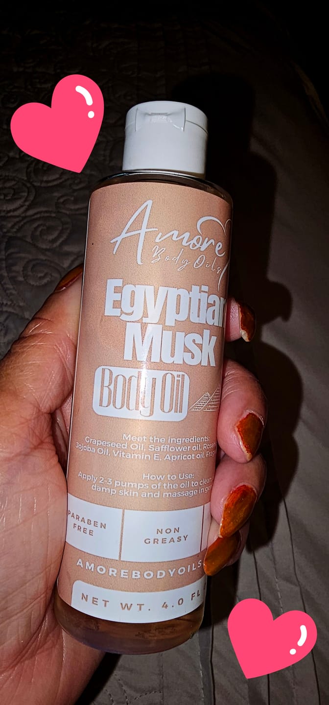 Customer photo review of Egyptian Musk - Body Oil