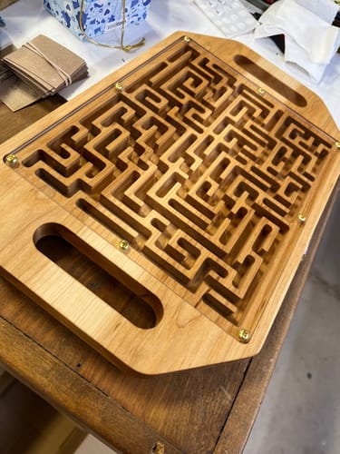 Customer photo review of 🔥Interactive Maze Game Builder Kit - BamX™🔥