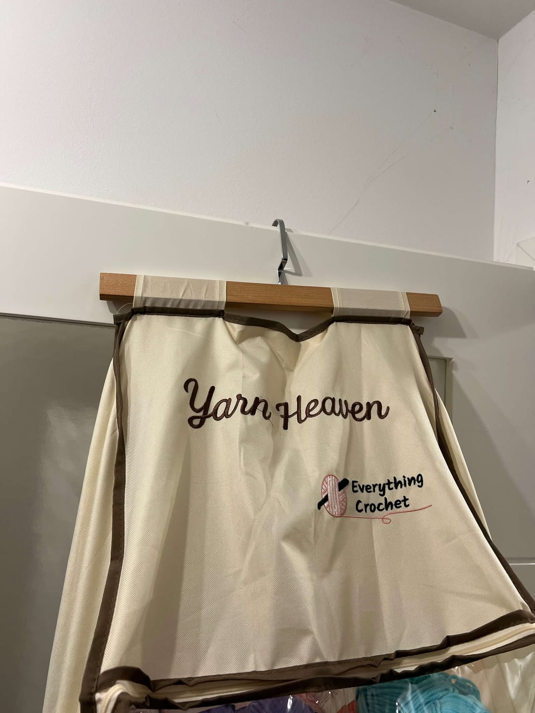 Customer photo review of Yarn Heaven Storage Bag