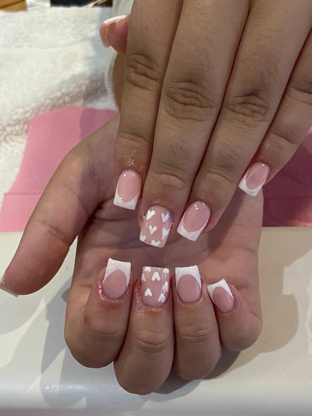 Customer photo review of Semilac 001 Strong White UV Gel Polish