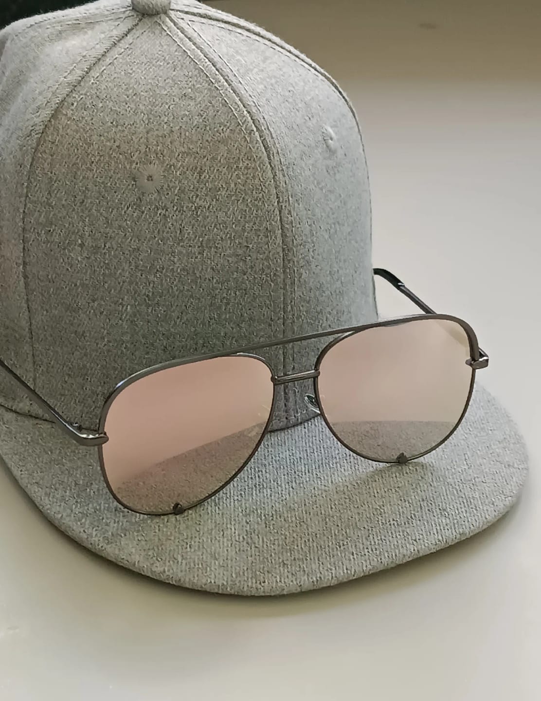 Customer photo review of Pilot Sunglasses UV400 Polarized — Gunmetal | KIMLUD