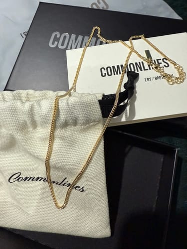 Customer photo review of Mini Curb - Gold