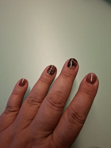 Kundenbewertung mit Foto zu UV Gel: Espresso Treasure