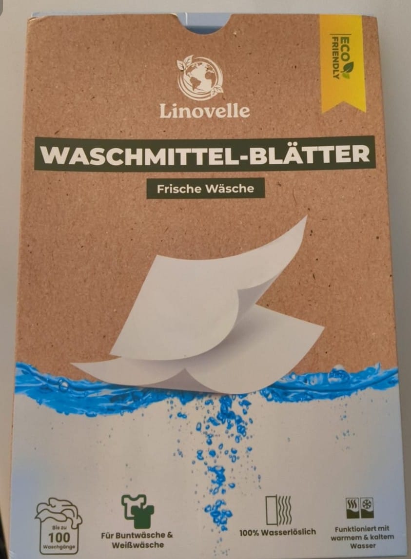 Customer photo review of Waschmittelblätter + 35 Extra GRATIS Wäschen