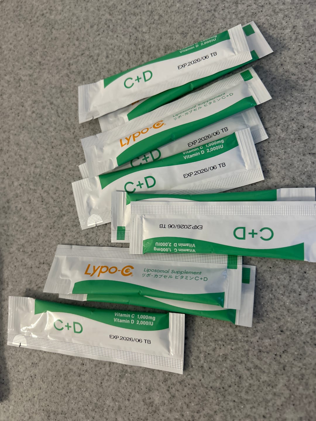 Customer photo review of Lypo-C リポ カプセル ビタミンC+D