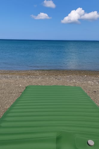 Customer photo review of Ultralight Sleeping Pad Pro Edition – Perfect for Every Outdoor Adventure