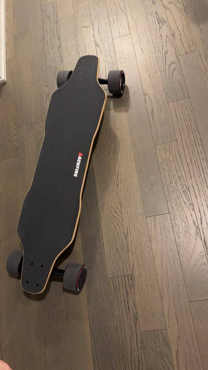 Customer photo review of Backfire G5 Electric Skateboard with R5s Remote