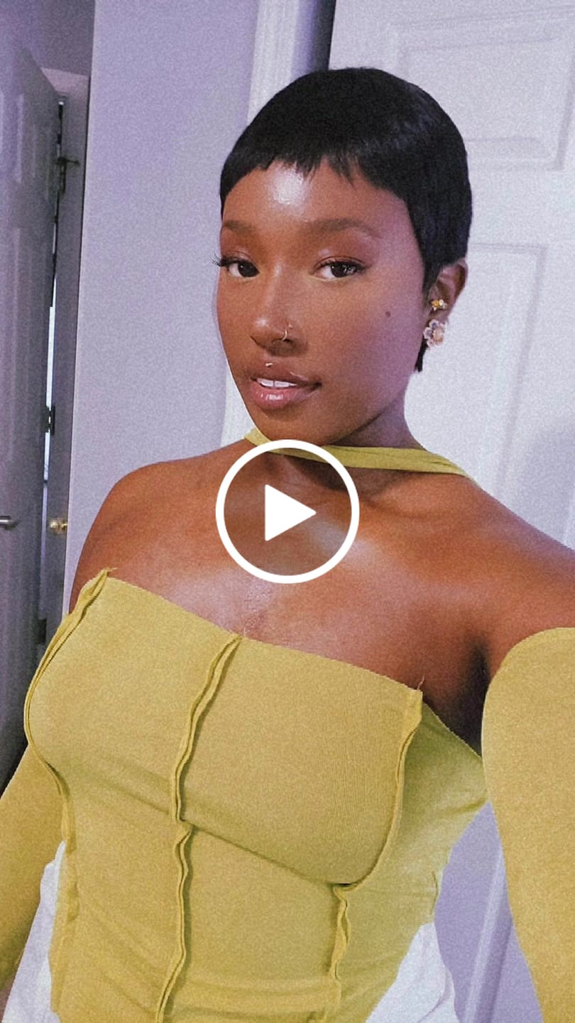 Customer video review of Outre Duby Human Hair Full Wig - PIXIE