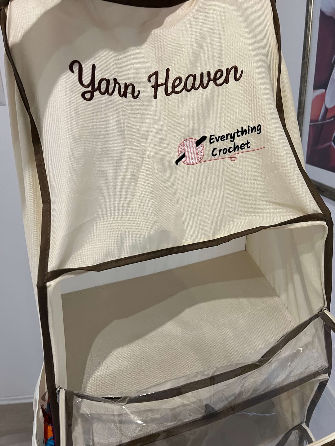 Customer photo review of Yarn Heaven Storage Bag