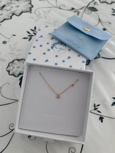 Customer photo review of Collana letter love