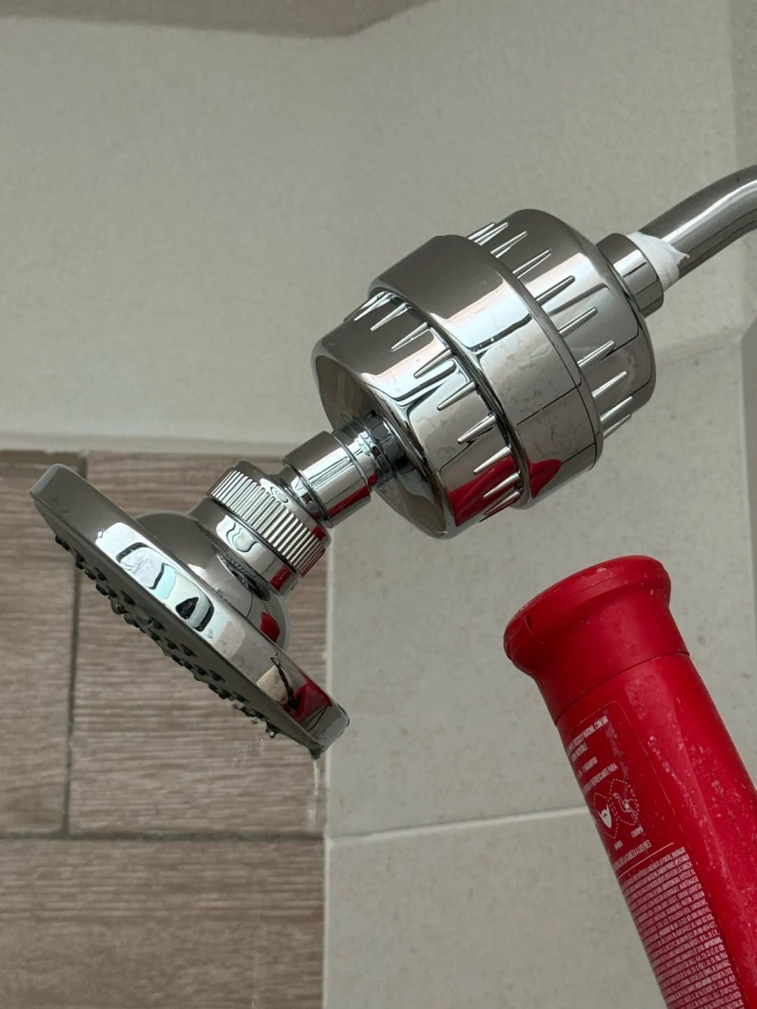 Customer photo review of XENIA FLO - Shower Set