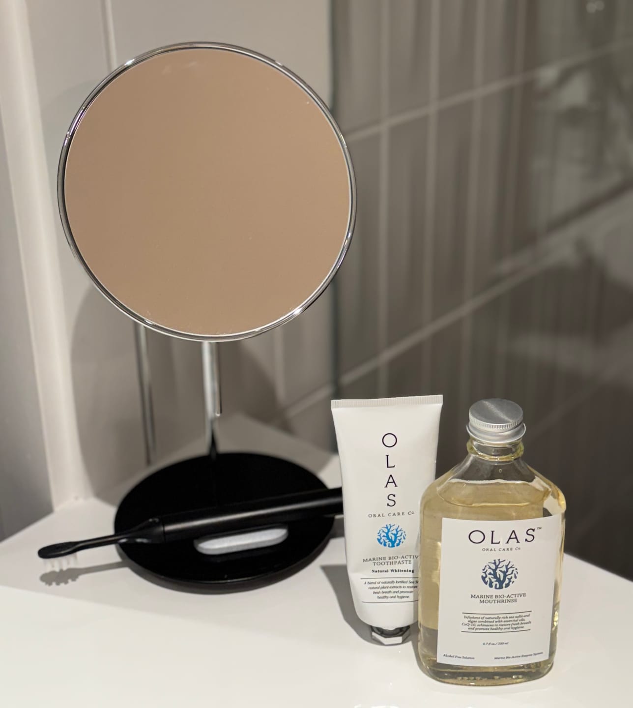 Customer photo review of OLAS Marine Bio-Active Toothpaste