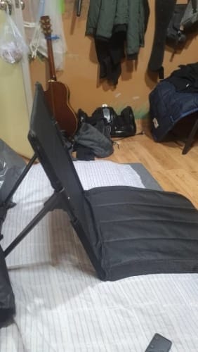 Customer photo review of SitzFix – Portable Backrest