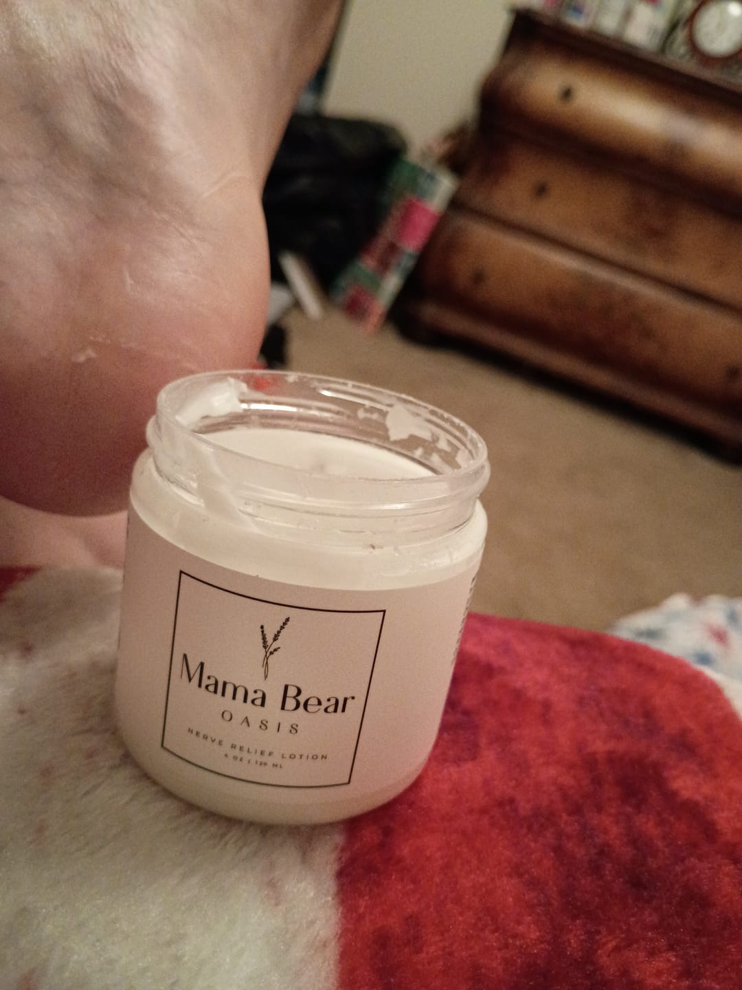 Customer photo review of Mama Bear's Nerve Health Support Formula