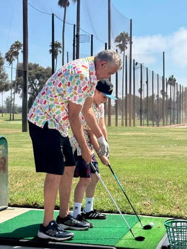 Customer photo review of Men's Coconut tree cycle diagram golf polo