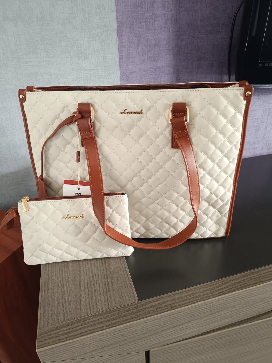 Customer photo review of Sac à main 3-EN-1