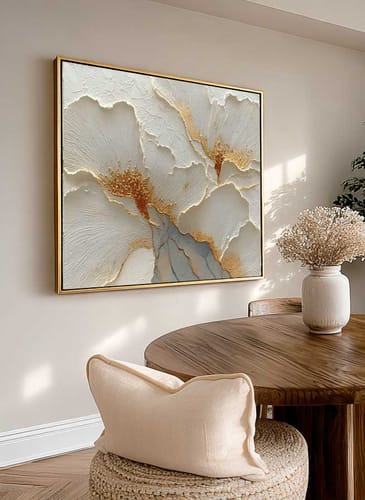 Customer review photo for Plaster Art Texture Painting #SG476