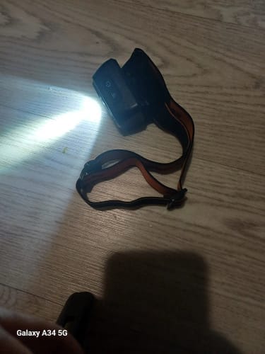 Customer photo review of Extreme Headlamp – Ultra-light, Rechargeable and Motion Sensor