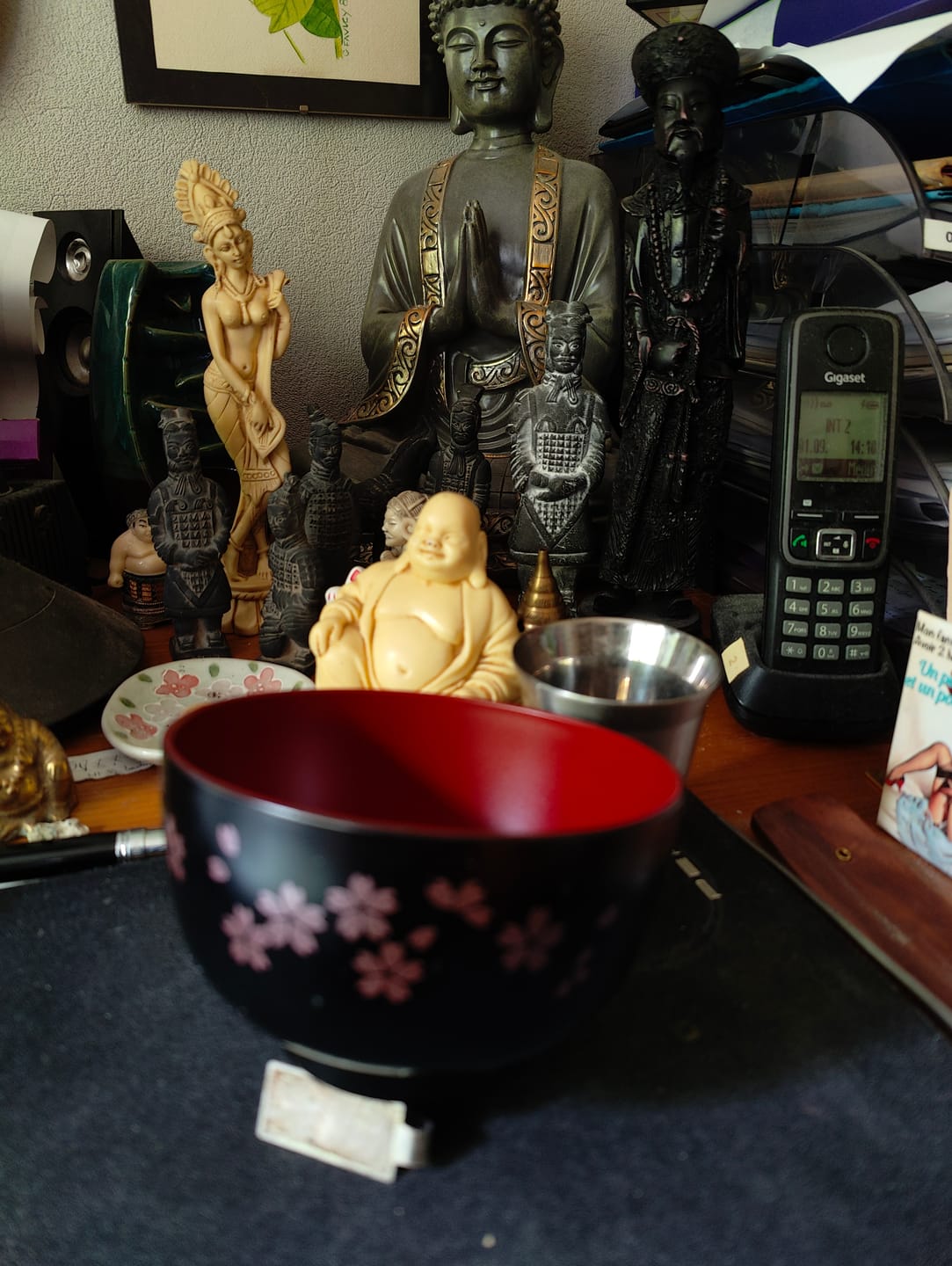 Customer photo review of Bol à Soupe Japonais Black Sakura