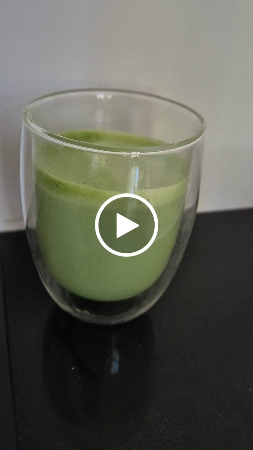 Customer video review of Gourmet's Gold Artisan Matcha (Latte)