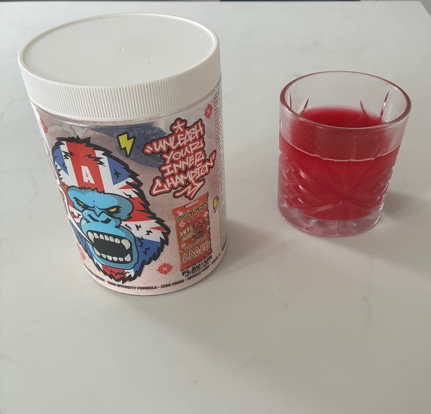 Customer photo review of New Yeti Juice® Strawberry laces
