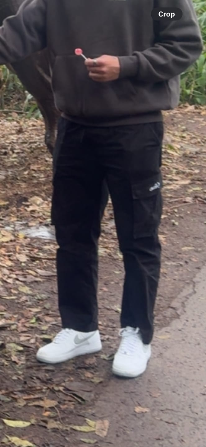 Customer photo review of Southside - Black Cargo Pants