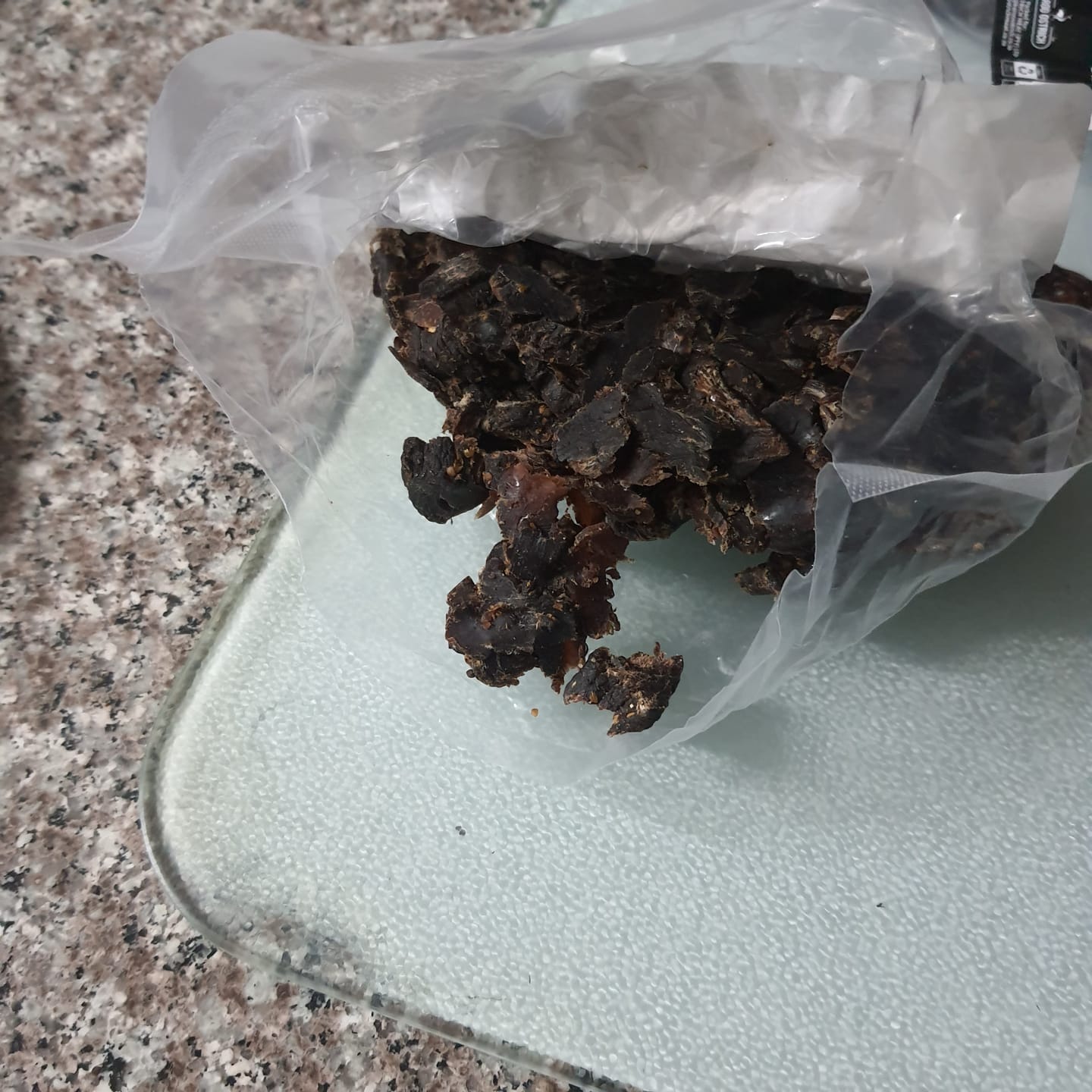 Customer photo review of Ostrich Biltong